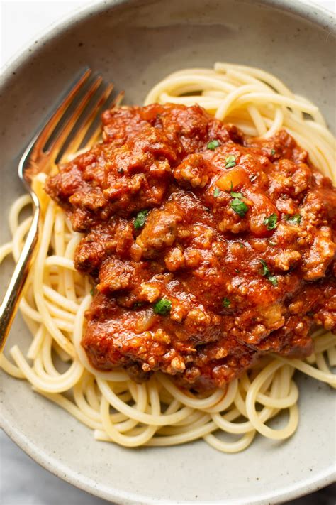Easy Pasta Meat Sauce Recipe