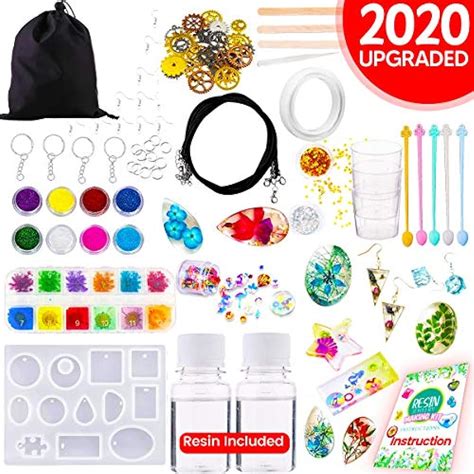 Epoxy Resin Jewelry Making Kit Diy Kits For Beginners With Silicone