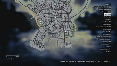 Grand Theft Auto Hidden Packages Map