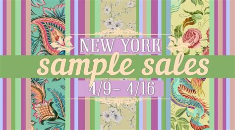 Sample Sales в Нью Йорке 916 апреля