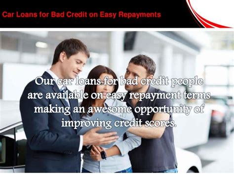 Best Deal On Car Loans For People With Bad Credit
