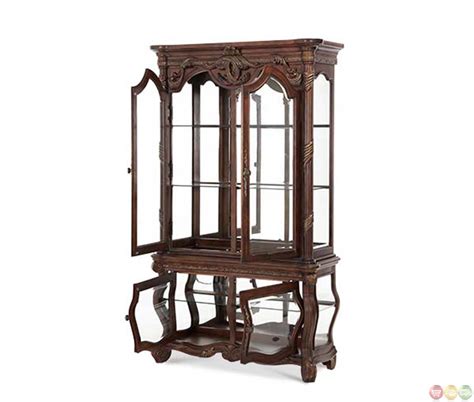 These furniture pieces are available in a variety if sizes and styles to suit your needs. Michael Amini Essex Manor Deep English Tea Traditional ...