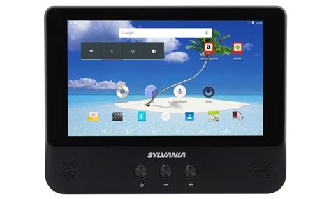 Sylvania 3 In 1 9 Touchscreen 8gb Android Tablet W Portable Dvd