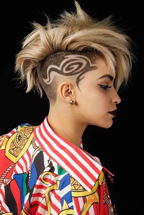 discover new looks with mohawk haircut for trendy styles mohawk hairstyles short hair styles