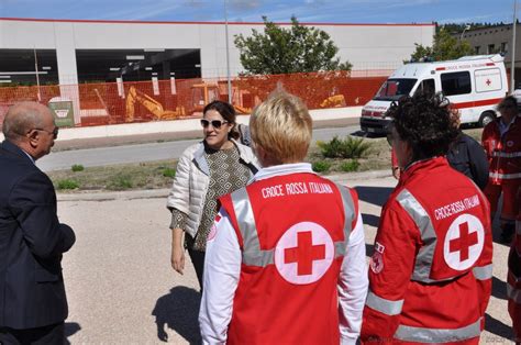 Croce Rossa Aperto Il Cantiere Per La Sede Regionale A Foligno Marini Esempio Di Cooperazione