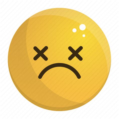 Dead Emoji Emotion Face Feeling Icon Download On Iconfinder