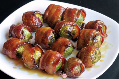 Irresistible Candied Bacon Wrapped Brussels Sprouts Recipe