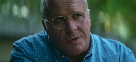 see christian bale as dick cheney sam rockwell as george w bush in first vice trailer go