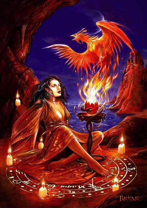 Phoenix Rising Out Of The Ashes Zodiac Wheel Phoenix Rising