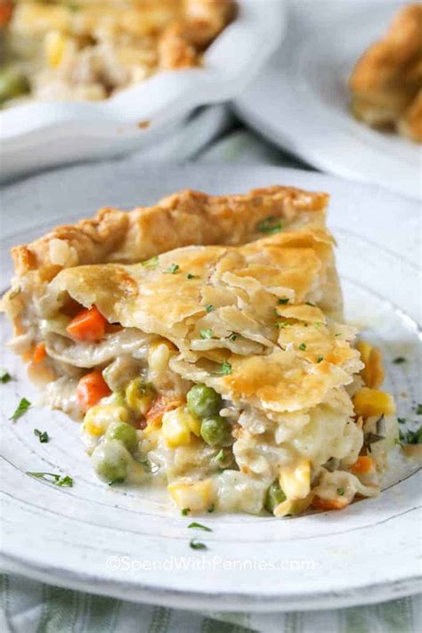 Turkey Pot Pie Great For Leftover Turkey Dine Ca