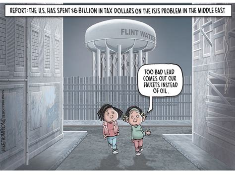Mike Thompsons Flint Water Crisis Cartoon Gallery