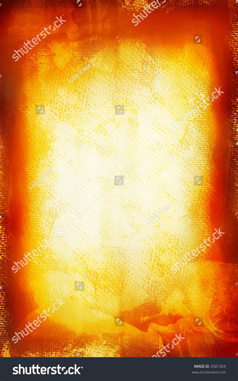 Dark Faded Yellow Painted Sheet Spots Stock Illustration 2581324