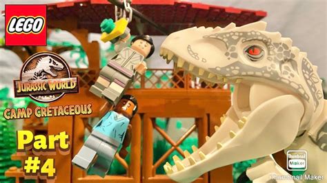 The Lego Camp Cretaceous Stop Motion Series Its The Indominus Rex