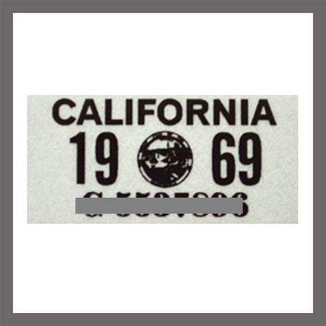 California License Plate Sticker | ubicaciondepersonas.cdmx.gob.mx
