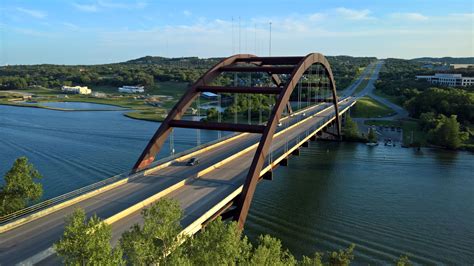 Photo Texas Usa Pennybacker Bridge Colorado River Bridges 2560x1440