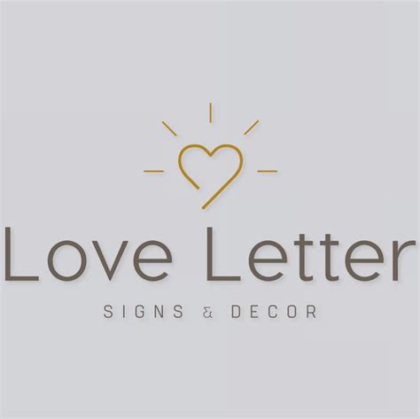 Love Letter Signs