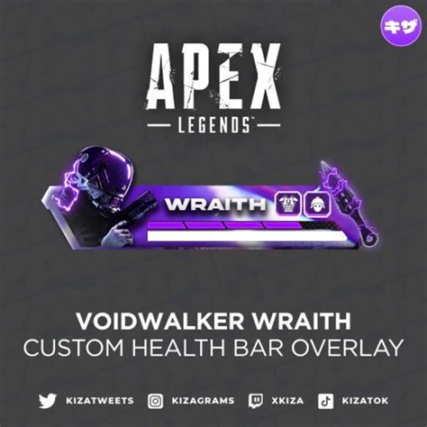 Voidwalker Wraith Customizable Animated Apex Legends Custom Health Bar