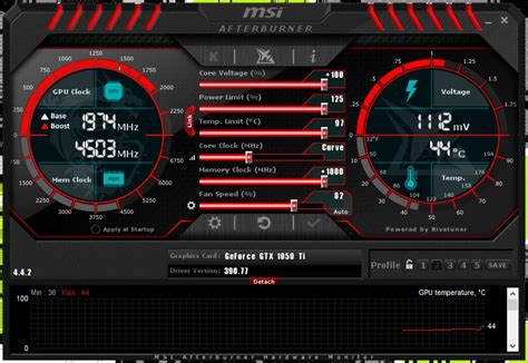 Hi, i just got my gtx 1050 ti oc from msi and i got this afterburner program with it for overclocking. Zotac GTX 1050 Ti OC - to overclock more? | Tom's Hardware ...