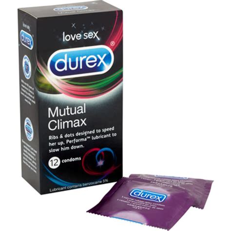 K B Durex Mutual Climax Kondomer Kondomer Mecindo