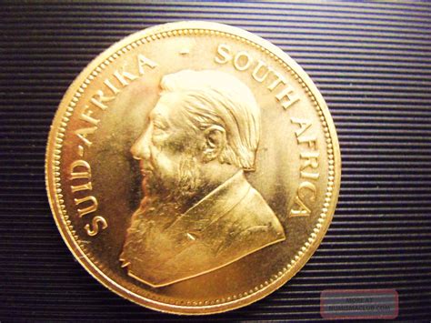 1975 South African Gold Krugerrand 1 Ounce Gold Uncirculated Fine Gold