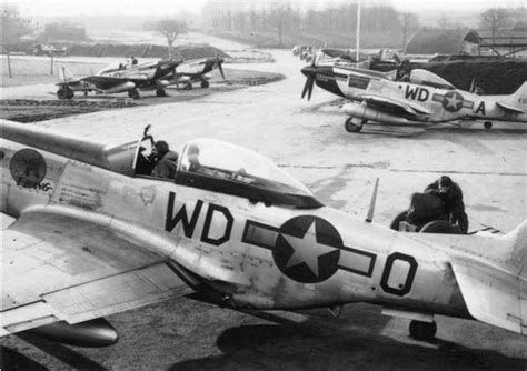 P 51 Mustang From The 335th Fighter Squadron Wings Tracks Guns