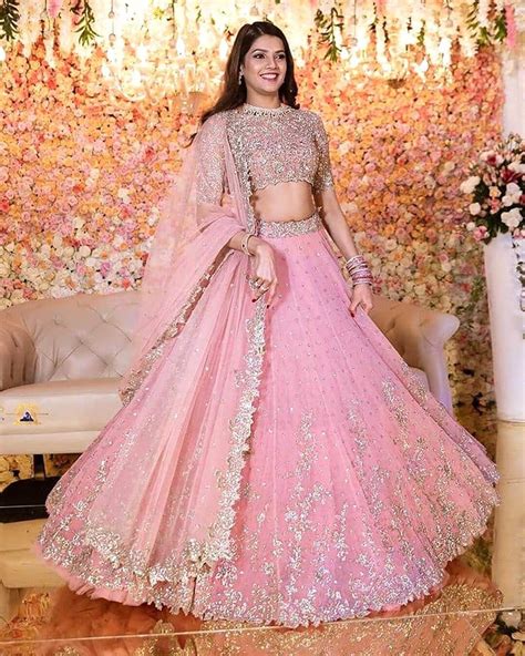 30 Different Shades Of Pink Wedding Lehengas We Loved Wedding Lehenga Designs Indian Bridal