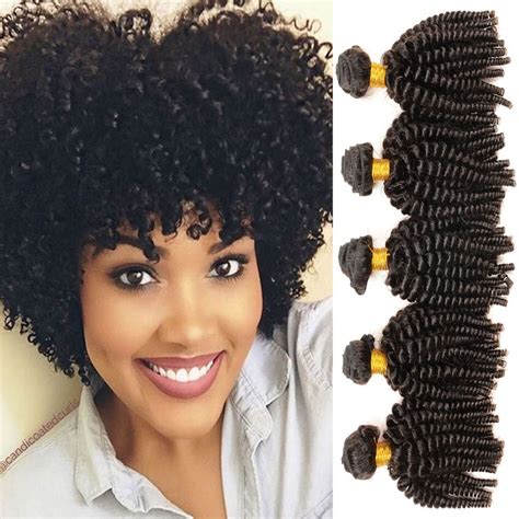 Afro Kinky Curly Weave Hairstyles