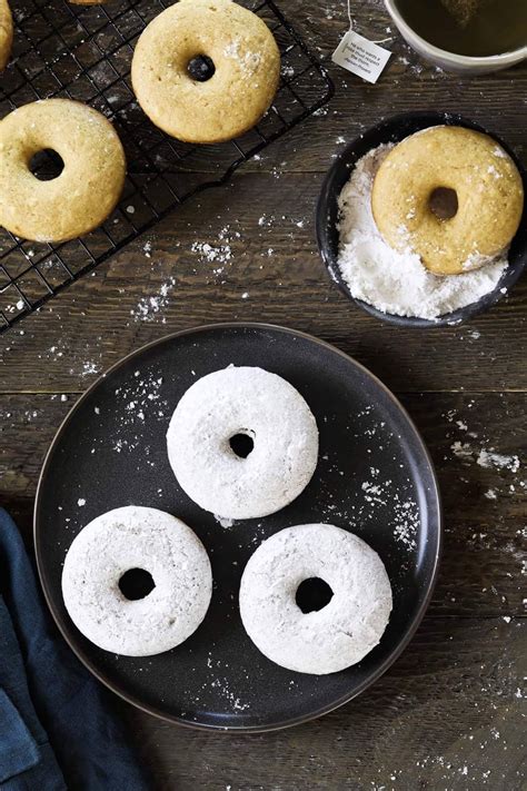Vegan Powdered Donuts Recipe Powdered Donuts Vegan