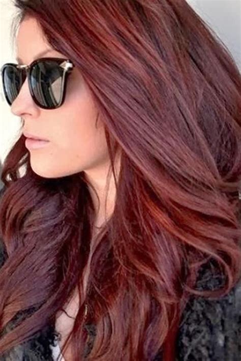 Dark Brown Hair With A Red Tint 60 Best Auburn Hair Color Ideas