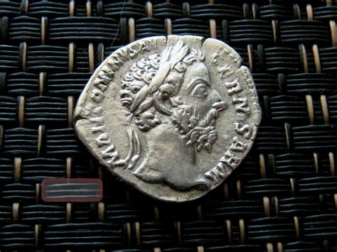 Silver Denarius Of Marcus Aurelius 161 180 Ad Ancient Roman Coin