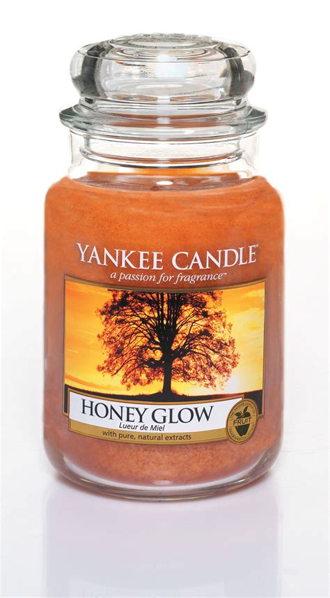 Yankee Candle Honey Glow Large Jar New For Autumn 2014 Uk