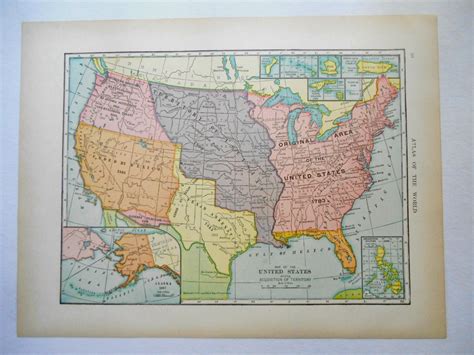 1906 United States Acquisition Of Territory By Moosehornvintage