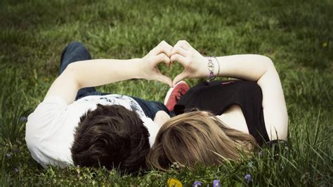 Couple Doing Romance In Garden Love Hd Image Download Hd Wallpapers