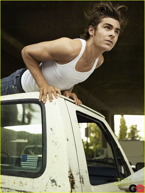 Male Celebrities Gq Outtakes Zac Efron May 2009