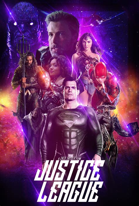 Fan Made Justice League Poster Based On Avengers Endgame Dccinematic