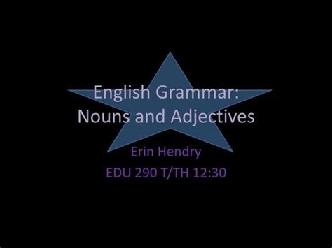 English Grammar Powerpoint By Holly Foster Issuu