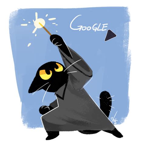 Press play to swipe spells, save your friends, and help restore the peace at the magic cat academy. GOOGLE DOODLE HALLOWEEN GAME by Ganym0 on DeviantArt