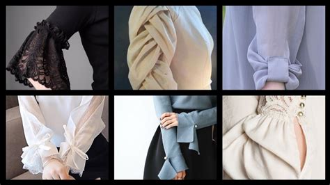 Very Stunning And Stylish Collection Of Designer Sleeves For Your Tops And Shirts To Look