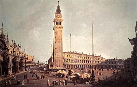Canaletto Piazza San Marco Storia Della Fotografia Venezia Pittore