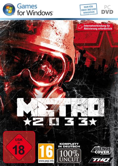 Metro 2033 Pc Spiele Cover Gamestar