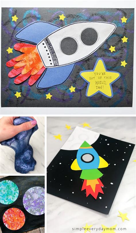 22 Out Of This World Space Crafts For Kids Space Crafts For Kids