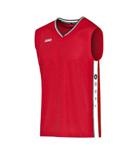 Ihre bekleidung wird bei owayo in ihrem design produziert. Jako Center Trikot Basketball Rot Weiss F01 rot