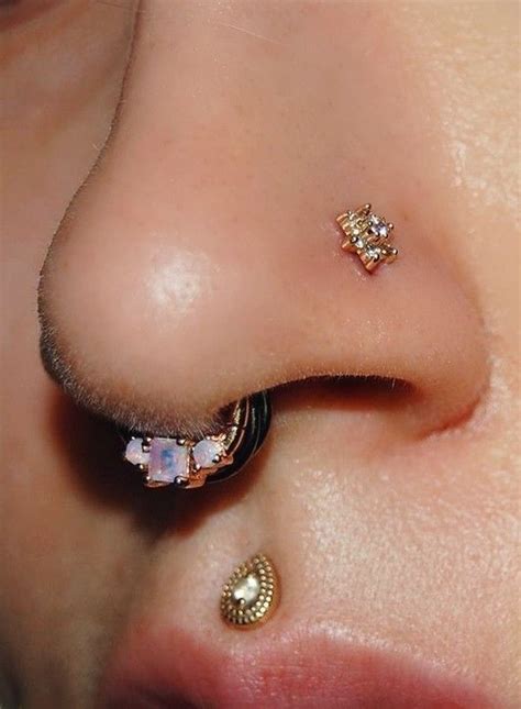 septum piercing and medusa piercing medusa piercing jewelry body jewelry piercing nose