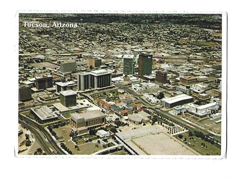 Downtown Tucson Arizona Mailed Oct 1983 Community Center 4 By 6