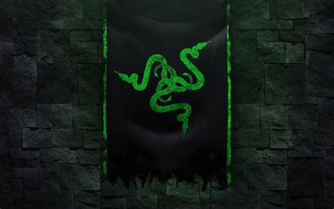 Razer Green Logo 4k Wallpaper Xfxwallpapers