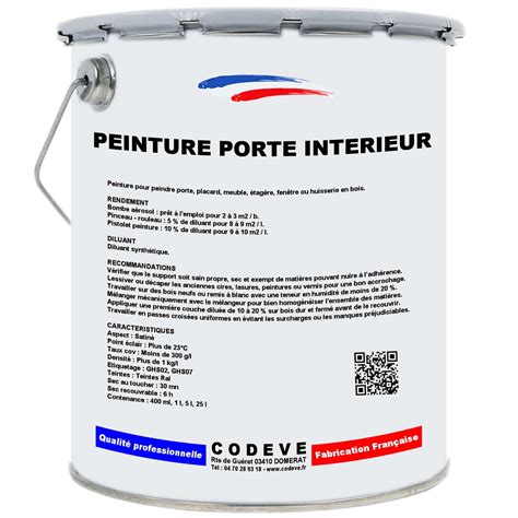 Peinture Porte Interieur L Codeve Bois Rouge Beige