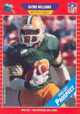The fact is, baseball card values can depend on many different factors. 1989 Pro Set Gizmo Williams #535 Football Card Value Price ...