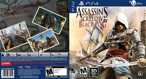 Assassins Creed Iv Black Flag Playstation 4 Box Art Cover By Dorbz