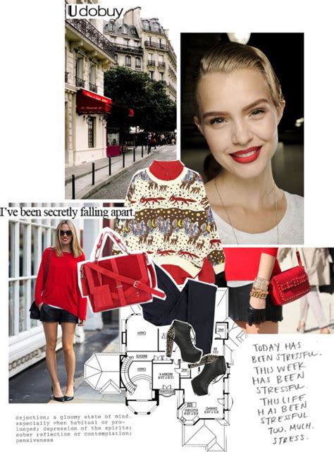 Luxury Fashion And Independent Designers Ssense Red Outfit Plan