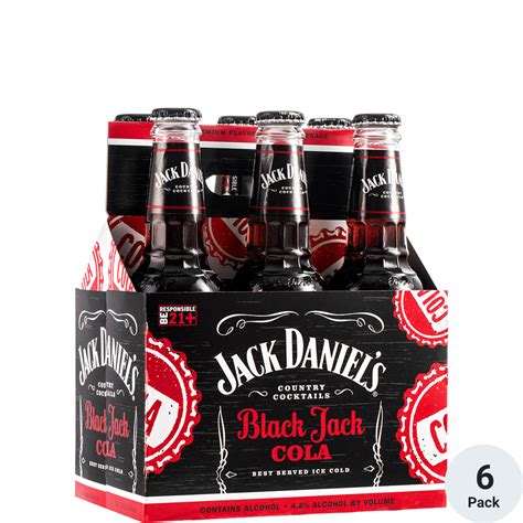 Jack Daniels Black Jack Cola Hard Beverage Total Wine And More